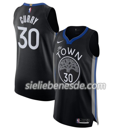 Herren NBA Golden State Warriors Trikot Stephen Curry 30 Nike 2019-2020 City Edition Swingman